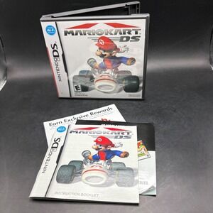 Mario Kart‎ DS Nintendo DS Game Case and Manuals Inserts Only